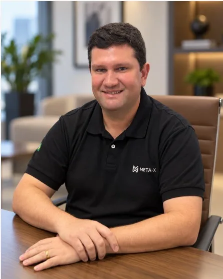 Bruno, consultor de crédito da Meta-X